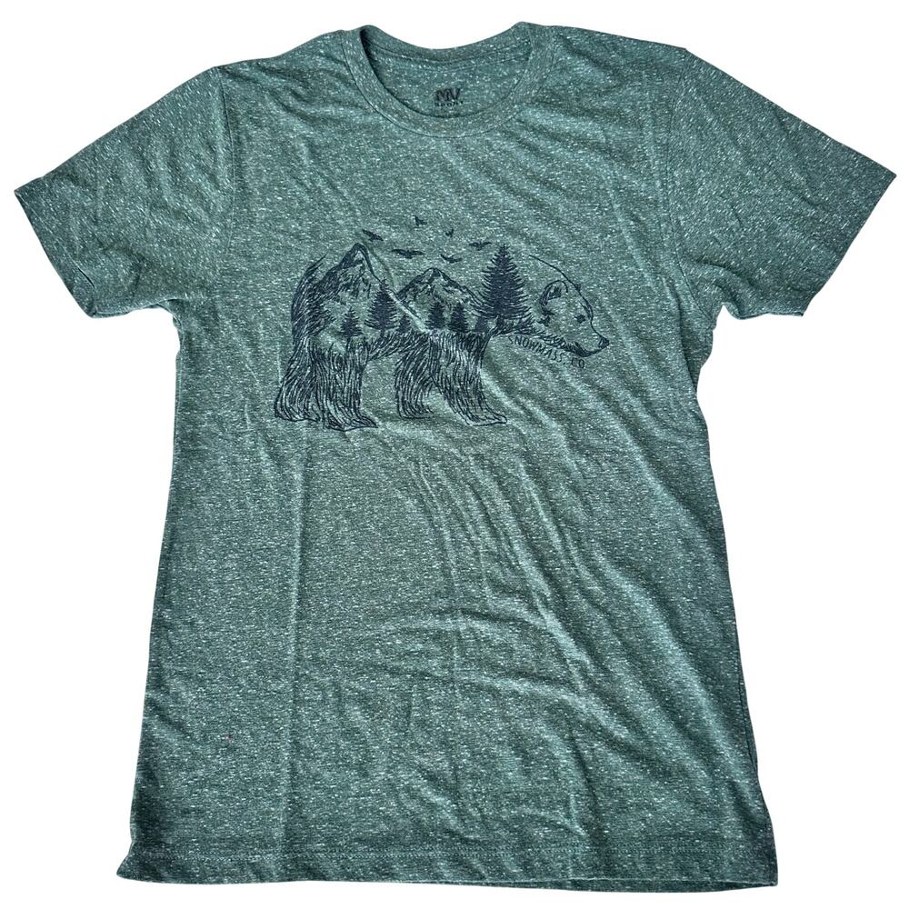 MV Sport Snowmass Colorado Bear T-Shirt - Men's Small